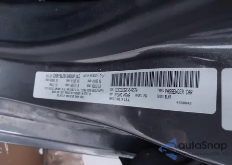 2015 Chrysler 200 C from USA, damaged, VIN 1C3CCCCB2FN548570